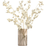 L.S.A. Vaas Wicker 25 Cm Glas Taupe - Bruin
