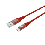 Micro-usb Kabel, 1 Meter, - Celly Feeling - Rood