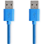 Nedis Usb-kabel 1.00 M - Blauw