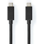 Nedis Usb-kabel 1.00 M - Zwart