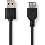 Nedis Usb-kabel 3.00 M - Zwart