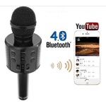 Wt Trading Karaoke Microfoon Geschikt Voor Heel Veel Zangplezier - Zwart