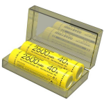 Nitecore Imr18650 Li-ion High Drain Flat Head 2600mah/40a 2 Pack