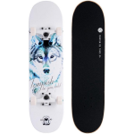 Tempish skateboard Blue Wolf 31 x 8 inch hout wit/zwart