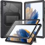 Fonu Fullcover hoes Samsung Tab A8 - 10.5 inch - Zwart