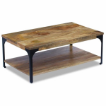 Vidaxl Salontafel 100x60x38 Cm Mangohout - Marrón