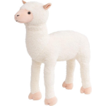 Vidaxl Speelgoedalpaca Staand Xxl Pluche - Blanco