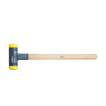 Wiha Kunststof hamer terugslagloos | met hickorysteel | rond-slagkop | 130 mm | 45 mm - 2096