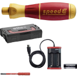 Wiha e-schroevendraaier startset speedE® I electric 4-dlg incl. slimBit, accu en USB-oplader (44351) - 44351