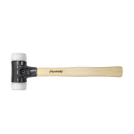 Wiha Kunststof hamer Safety | middelzacht/zeer hard | met hickorysteel | rond-slagkop | 185 mm | 80 mm - 26648
