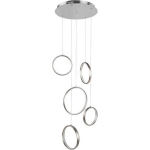 Highlight Hanglamp Olympia Mat-chroom Klein - Silver
