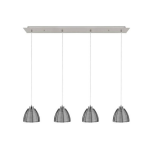 Highlight Hanglamp Whires Small 4 Lichts - Silver
