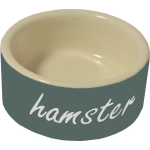 Homestyle Voerbak Keramiek Hamster - Voerbak - 6 cm - Grijs