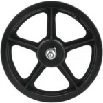 TOM Wiel Bl17e Autoped 12 Inch Pvc - Zwart