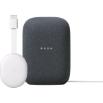 Google Chromecast 4K met TV + Nest Audio Charcoal