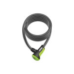 Onguard Kabelslot Coil Neon 180 Cm X 12 Mm/groen - Zwart