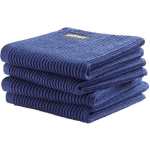 DDDDD Vaatdoek Basic Classic Blue (4 Stu - Blauw