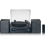 Lenco Hifi Set Met Internet, Dab+ En Fm Radio Mc-460bk - Zwart