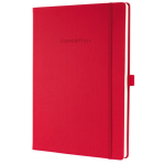 Sigel Notitieboek Conceptum Pure A4 Hardcover Gelinieerd - Rood