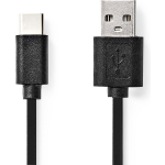 Nedis Usb-kabel 1.00 M - Zwart