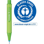 Schneider Electric Fineliner Link-it 0,4 Mm Rubber/blauw - Groen