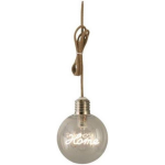 Luxform Hanglamp Globe Home Led 13 X 17 Cm Transparant 2-delig
