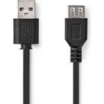 Nedis Usb-kabel 3.00 M - Zwart