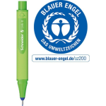 Schneider Electric Fineliner Link-it 0,4 Mm Rubber/donkerblauw - Groen
