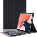 Bluetooth Keyboard Bookcase Ipad Pro 12.9 (2018) Tablethoes - - Zwart