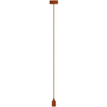 Velleman Hanglamp 100 Cm E27 Siliconen/textiel - Bruin