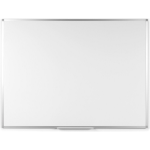 Whiteboard Supplies4u - 90x60 Cm - Aluminium Frame - Gelakt Staal