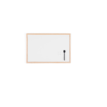 Whiteboard Supplies4u - 60x40 Cm - Houten Frame - Magnetisch