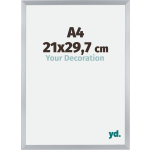 Your Decoration Catania Mdf Fotolijst 21x29,7cm A4 Zilver