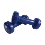 Sveltus Dumbbell Epoxy 2 X 1 Kg - Blauw