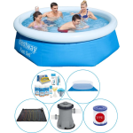 Bestway Fast Set Rond 244x66 Cm - 6-delig - Zwembad Combi Deal - Blauw