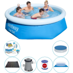 Bestway Fast Set Rond 244x66 Cm - Zwembad Combi Deal - Blauw