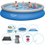 Bestway Fast Set Rond 457x84 Cm - Zwembad Set - Blauw