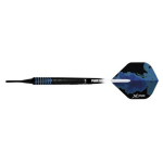 XQ Max Dartpijlen Blue Shadow 80% Softtip 18 Gr Zwart/ - Blauw