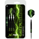 XQ Max Dartpijlen Green Shadow 80% Steeltip