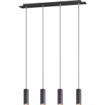 TRIO - Hanglamp Marley Mat - Negro