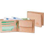 Woodland Heren Portemonnee Billfold Met Rfid Bescherming Leer - Beige