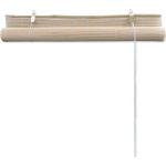 Rolgordijn Bamboe 120 X 160 Cm (Naturel) - Beige