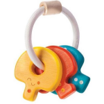 PlanToys Plan Toys Houten Rammelaar Baby Key Rattle