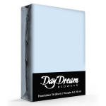 Day Dream Hoeslaken Katoen Licht-160 X 200 Cm - Blauw