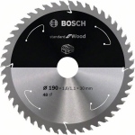 Bosch - 2608837710 Disco de Sierra Standard Wood 190x30x48D:CL