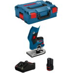 Bosch - Fresadora de Cantos GKF 12V-8 (1 x 3,0 Ah + GAL12V-40 + L-Boxx 136)