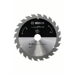 Bosch - Hoja de sierra circular estándar para madera, 165x1.5 / 1x10, 24 dientes