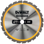 DeWalt - DT1961-QZ Hoja para construcción 315x30mm 24D