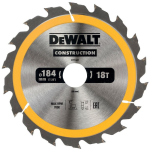 DeWalt - DT1941-QZ Hoja para construcción 184x30mm 18T (AC)