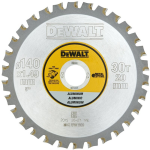 DeWalt DT1910-QZ Hoja para sierra circular sin cable 140x20mm 30D para Aluminio